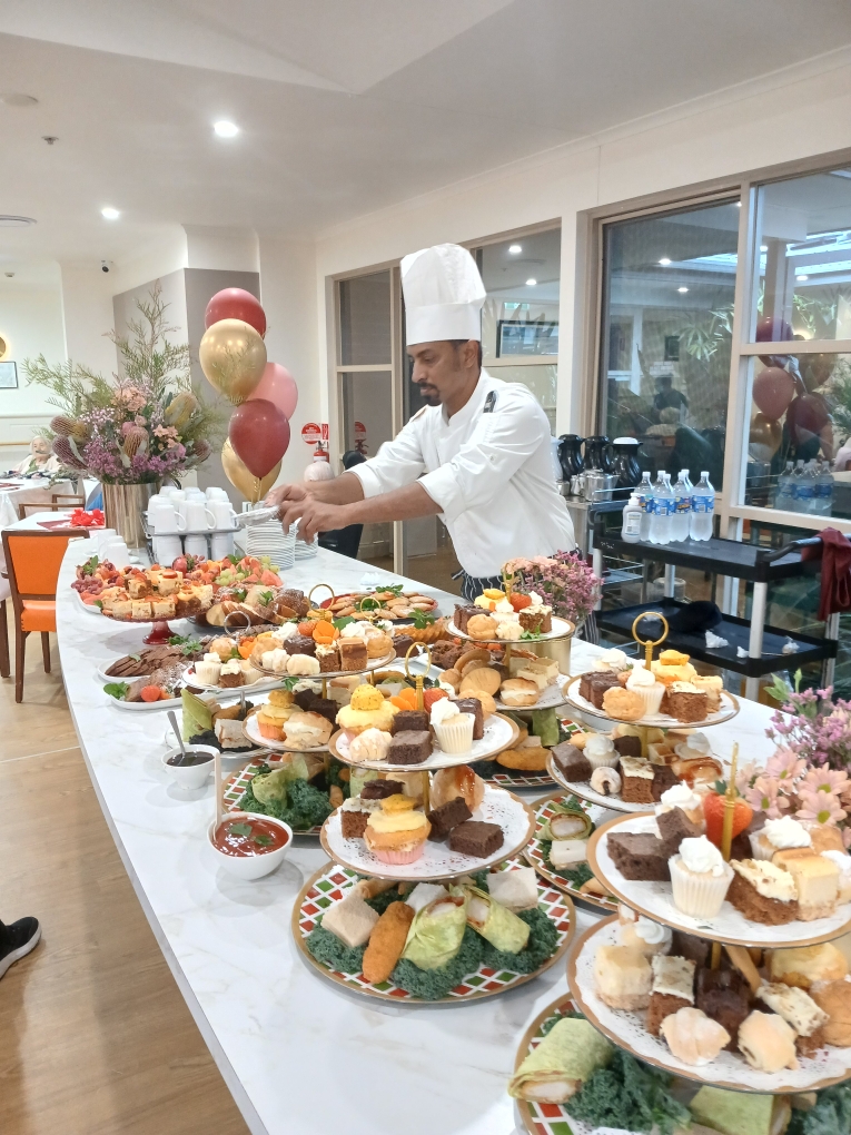 Chef Raj at Belvedere Aged Care